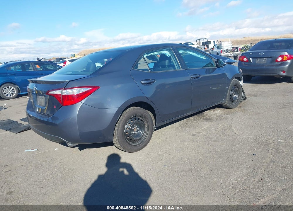 2016 TOYOTA COROLLA S VIN: 5YFBURHE0GP479862