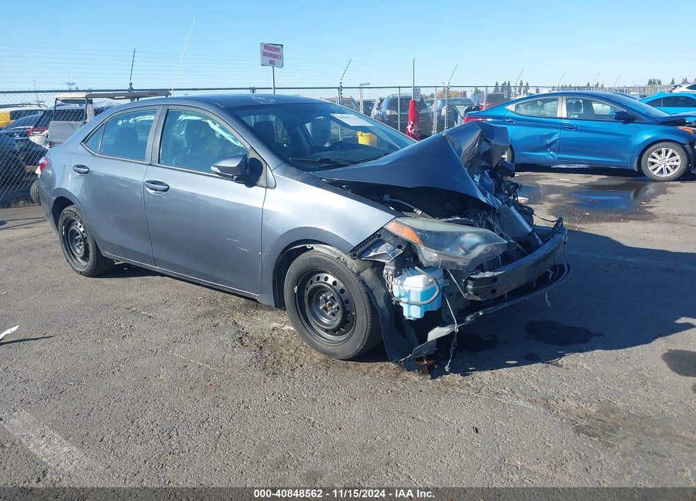 2016 TOYOTA COROLLA S VIN: 5YFBURHE0GP479862