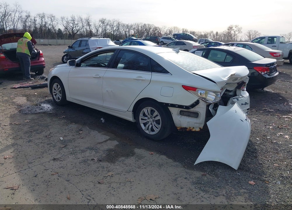 2011 HYUNDAI SONATA GLS VIN: 5NPEB4AC3BH223963