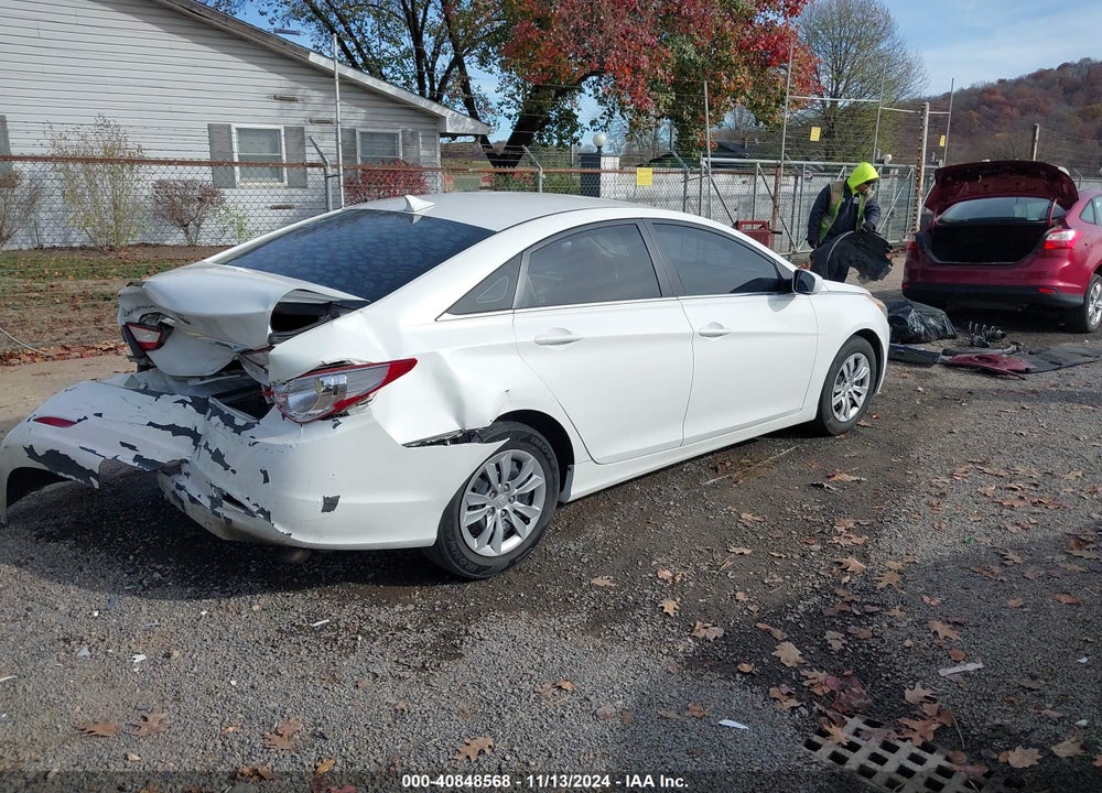 2011 HYUNDAI SONATA GLS VIN: 5NPEB4AC3BH223963