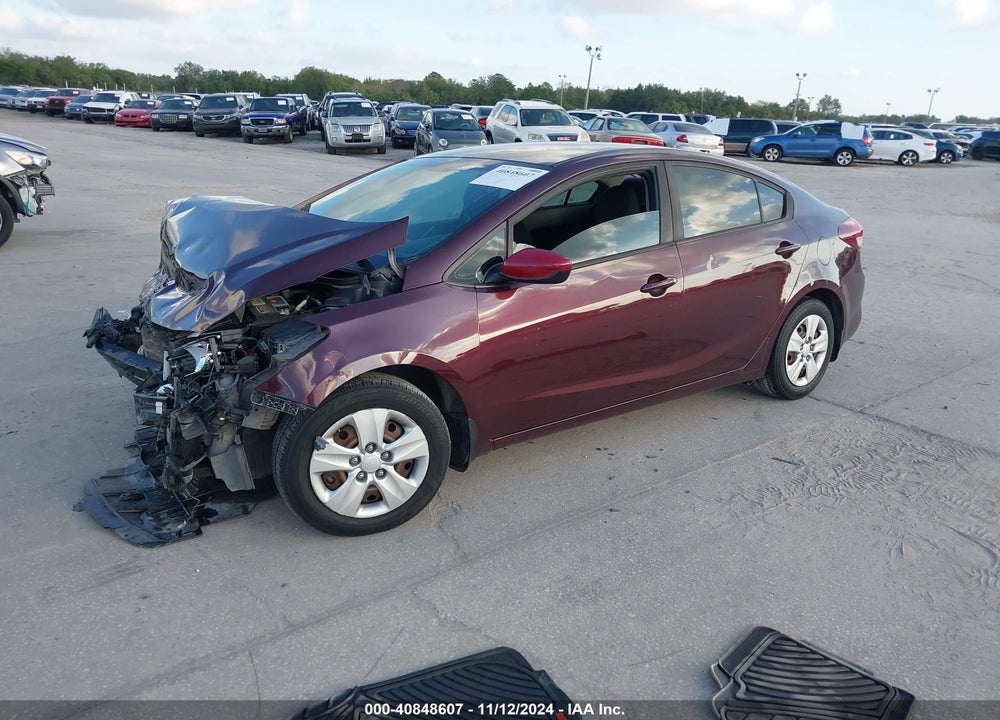 2018 KIA FORTE LX VIN: 3KPFL4A70JE185390