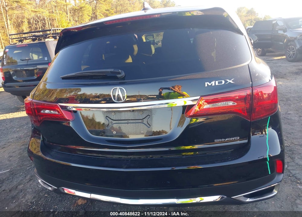 2017 ACURA MDX TECHNOLOGY PACKAGE VIN: 5FRYD4H52HB036685