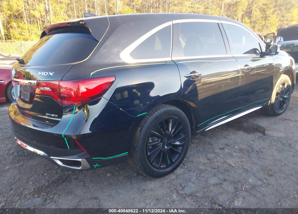 2017 ACURA MDX TECHNOLOGY PACKAGE VIN: 5FRYD4H52HB036685