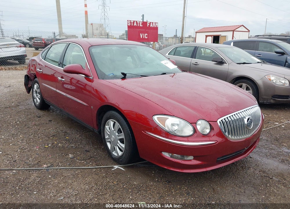 2008 BUICK LACROSSE CX VIN: 2G4WC582481161810