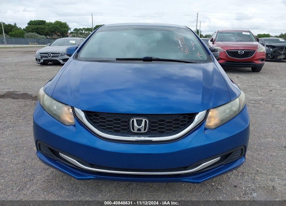2013 HONDA CIVIC LX VIN: 19XFB2F59DE088336