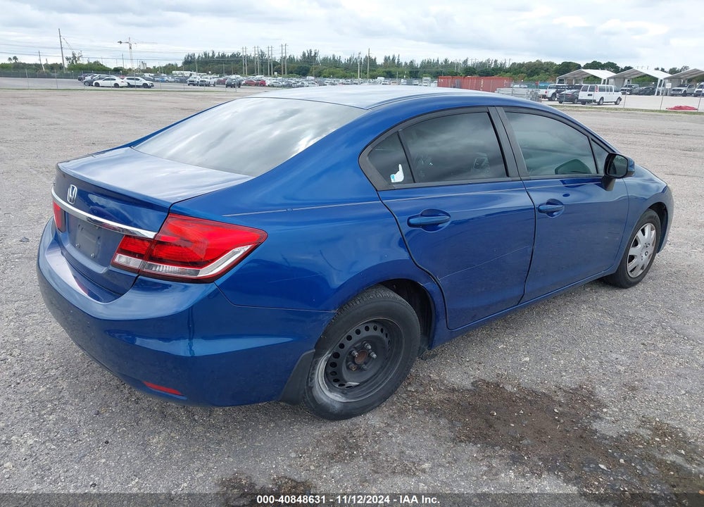 2013 HONDA CIVIC LX VIN: 19XFB2F59DE088336