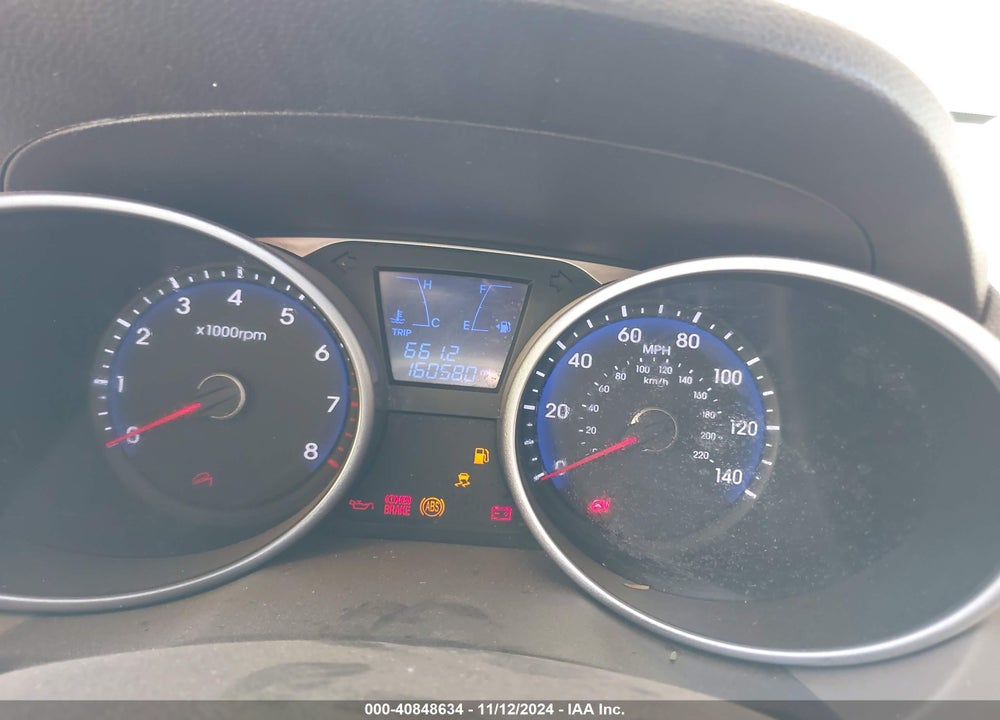 2014 HYUNDAI TUCSON VIN: KM8JU3AG6EU804109