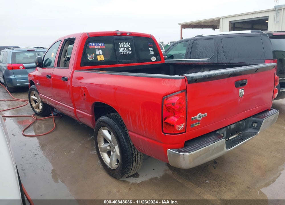 2008 DODGE RAM 1500 SLT VIN: 1D7HA18N68S581953