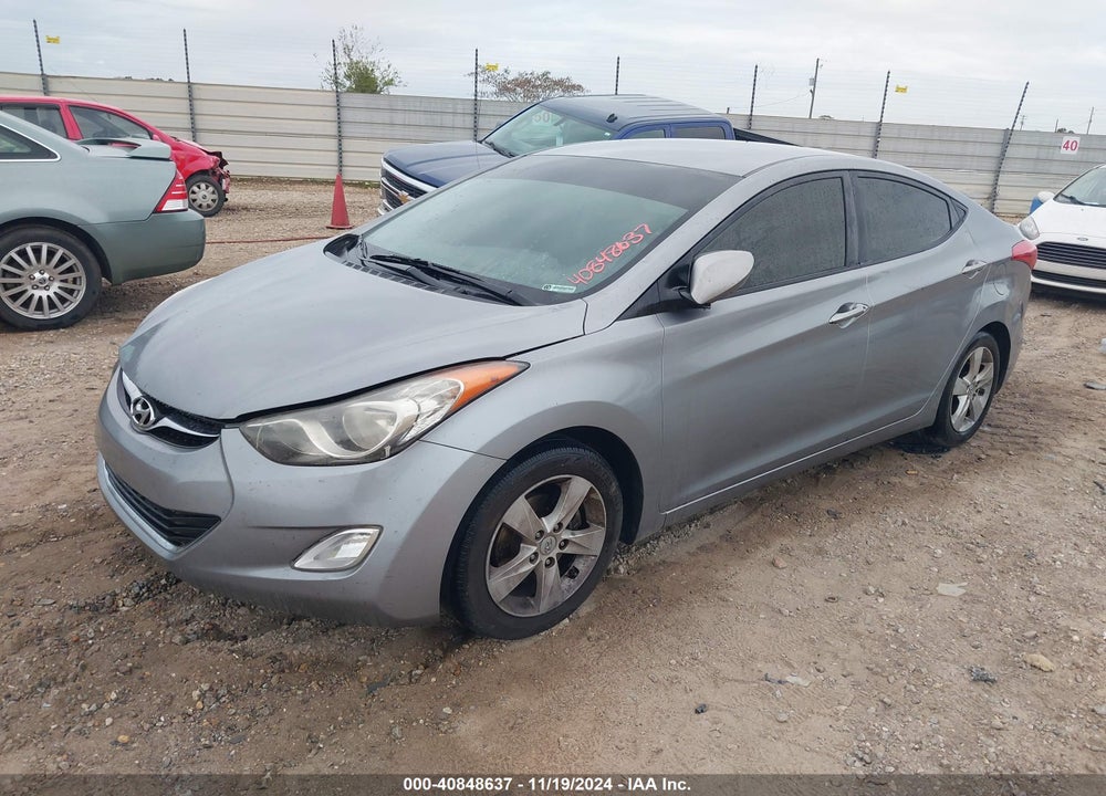 2012 HYUNDAI ELANTRA GLS (ULSAN PLANT) VIN: KMHDH4AE1CU372631