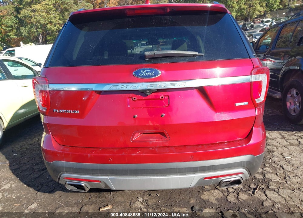 2016 FORD EXPLORER VIN: 1FM5K8HTXGGB58226