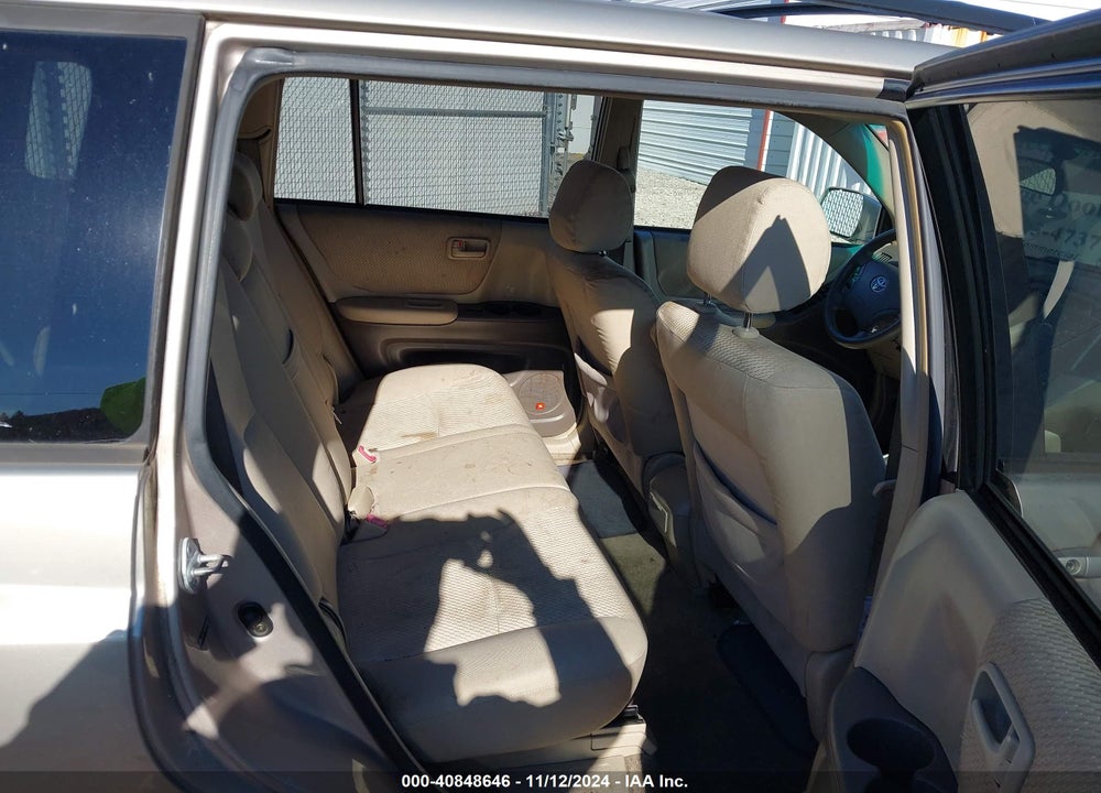 2005 TOYOTA HIGHLANDER V6 VIN: JTEDP21A650074655