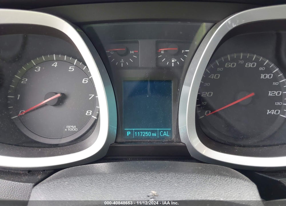 2012 CHEVROLET EQUINOX 1LT VIN: 2GNFLDE52C6291455