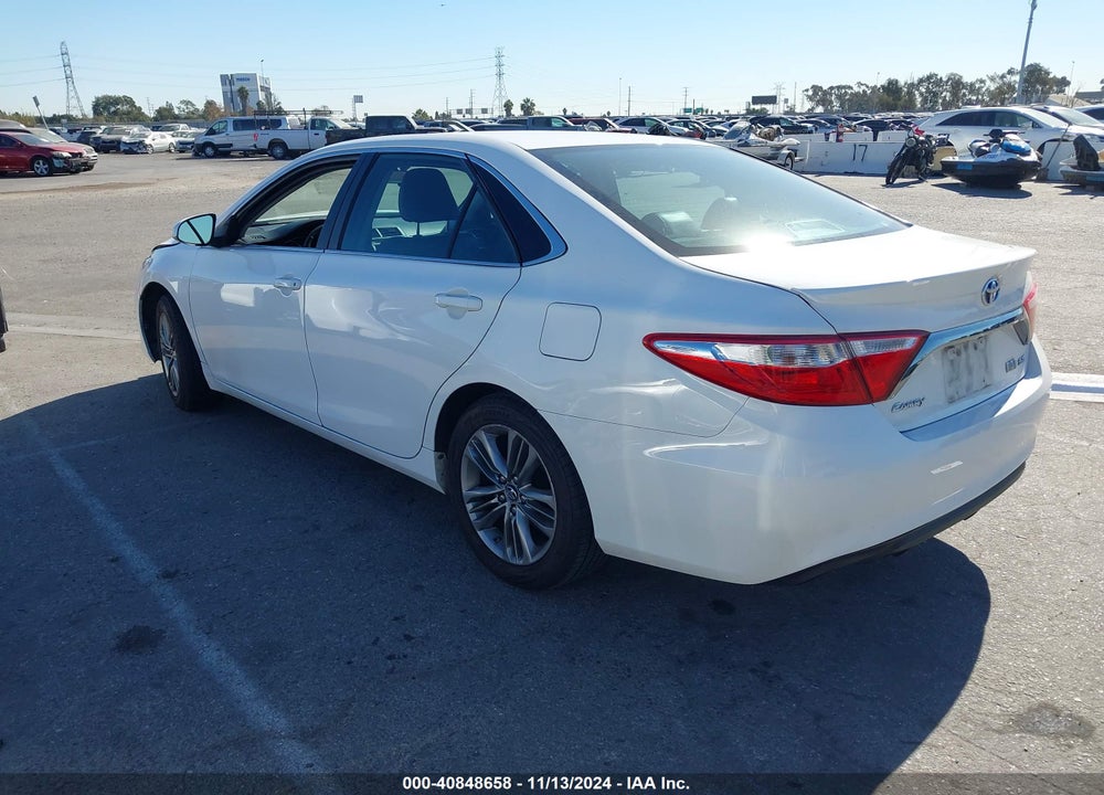 2016 TOYOTA CAMRY HYBRID SE VIN: 4T1BD1FK1GU196296