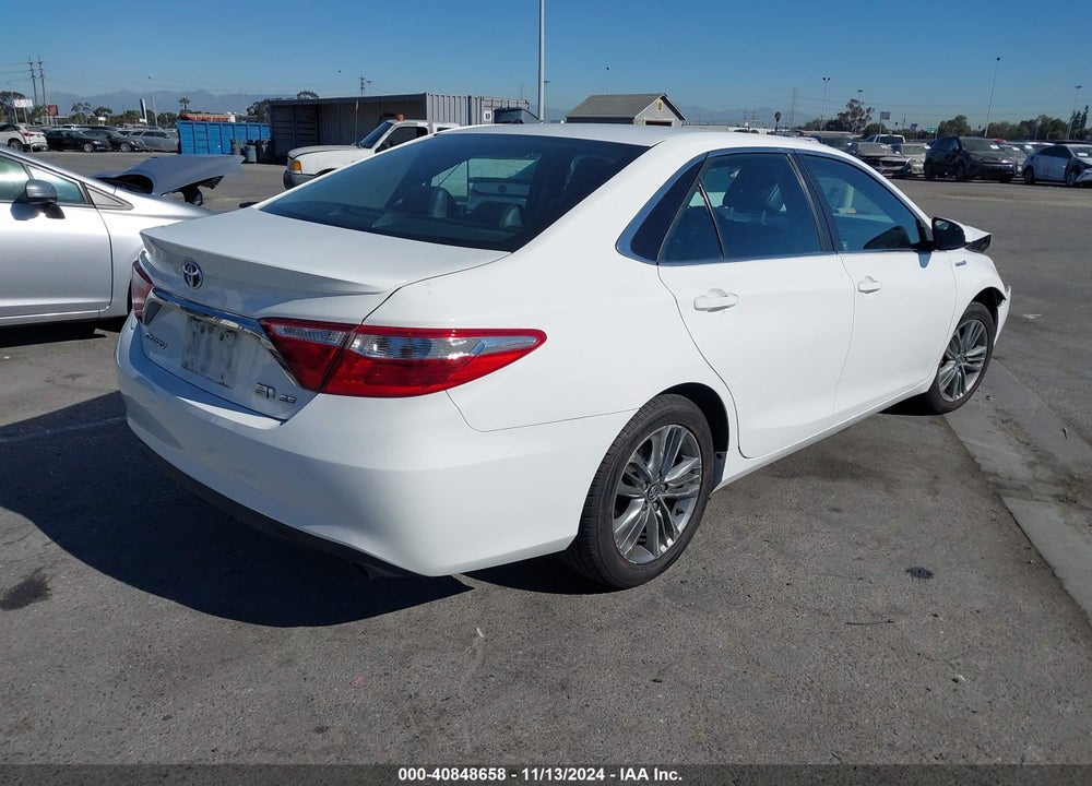 2016 TOYOTA CAMRY HYBRID SE VIN: 4T1BD1FK1GU196296