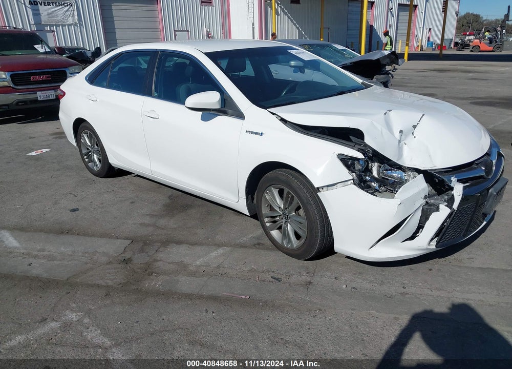2016 TOYOTA CAMRY HYBRID SE VIN: 4T1BD1FK1GU196296