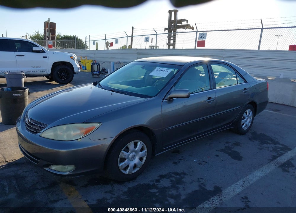 2003 TOYOTA CAMRY XLE VIN: JTDBE32K030232855