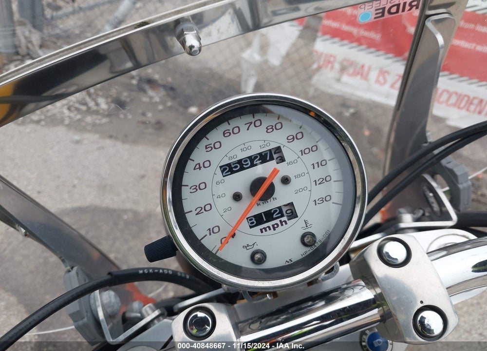 2007 HONDA VT1100 C2 VIN: 1HFSC43027A701233