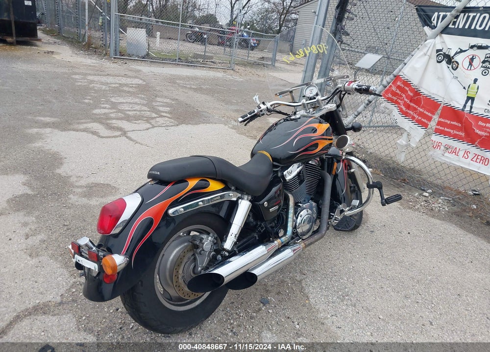 2007 HONDA VT1100 C2 VIN: 1HFSC43027A701233