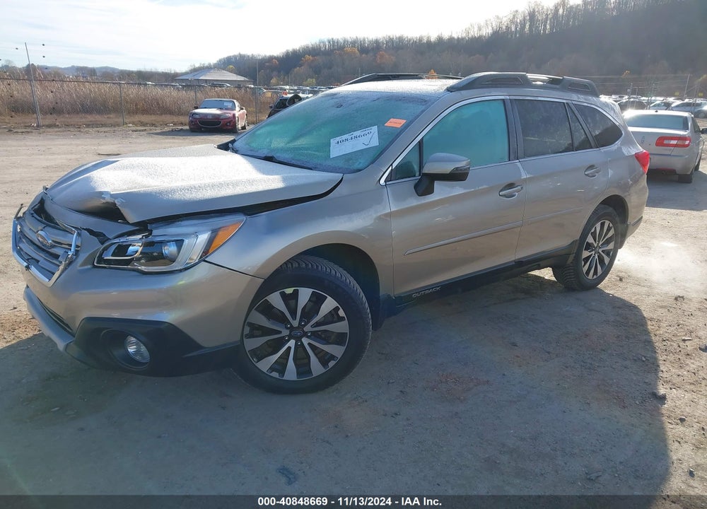 2016 SUBARU OUTBACK 2.5I LIMITED VIN: 4S4BSBNC3G3225972