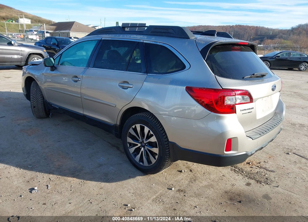 2016 SUBARU OUTBACK 2.5I LIMITED VIN: 4S4BSBNC3G3225972