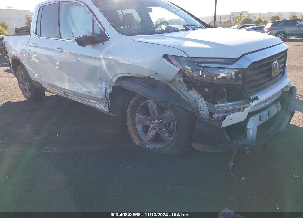 2021 HONDA RIDGELINE AWD RTL VIN: 5FPYK3F55MB006859