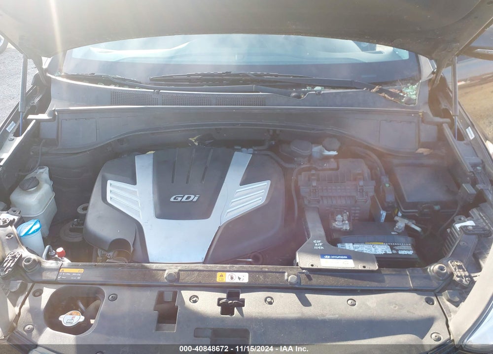 2013 HYUNDAI SANTA FE GLS VIN: KM8SNDHFXDU009132