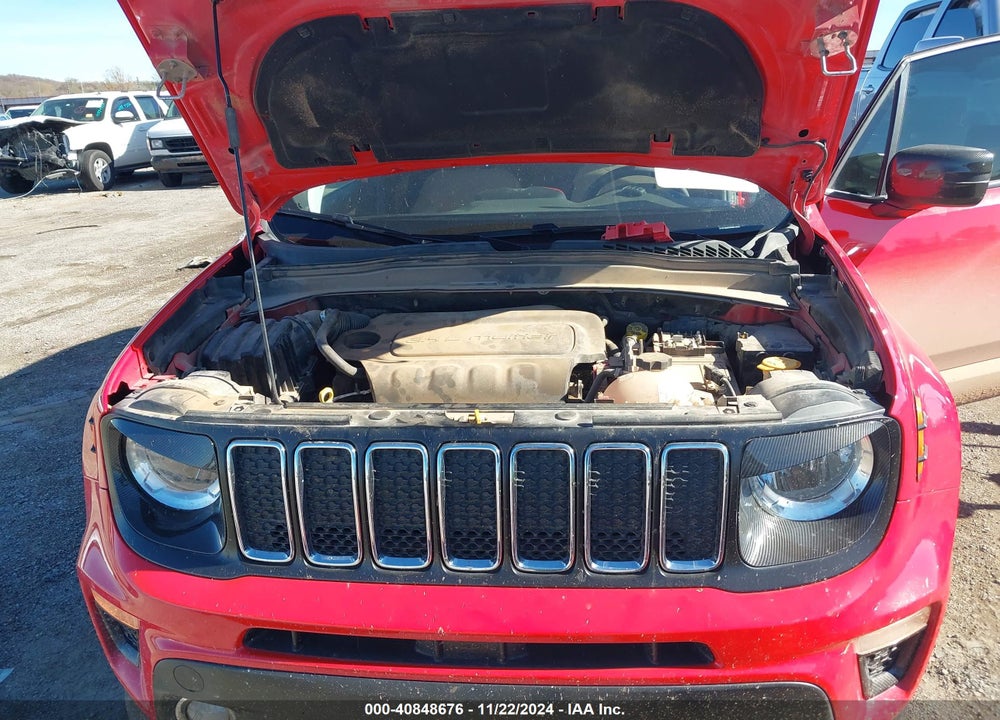 2019 JEEP RENEGADE LATITUDE FWD VIN: ZACNJABBXKPK49391
