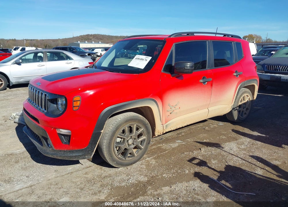 2019 JEEP RENEGADE LATITUDE FWD VIN: ZACNJABBXKPK49391