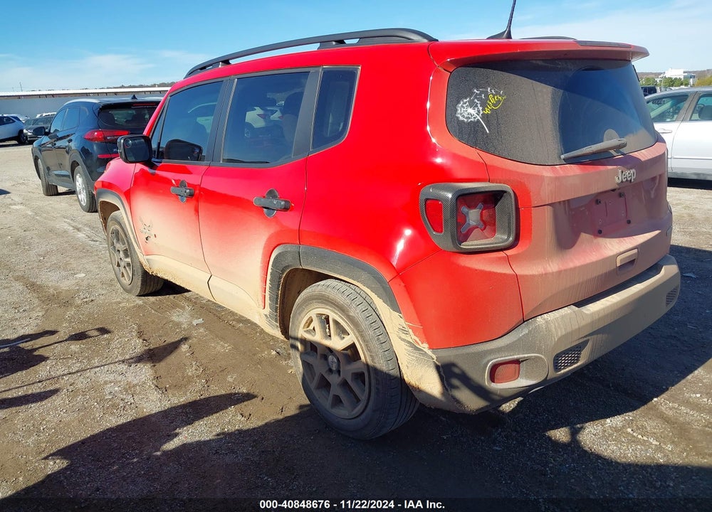 2019 JEEP RENEGADE LATITUDE FWD VIN: ZACNJABBXKPK49391