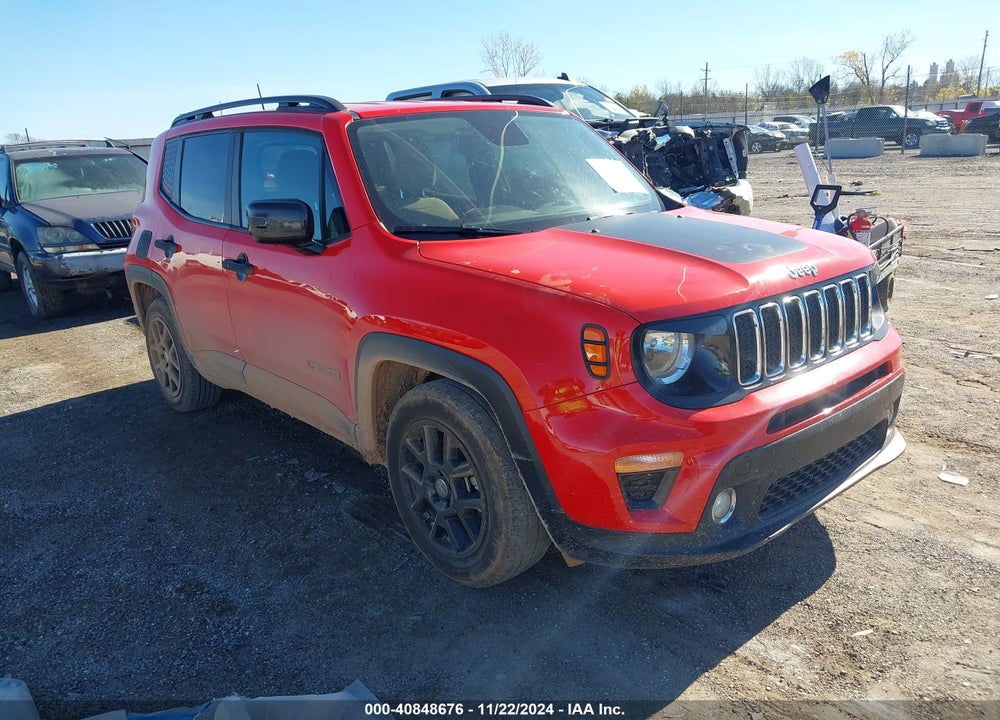 2019 JEEP RENEGADE LATITUDE FWD VIN: ZACNJABBXKPK49391