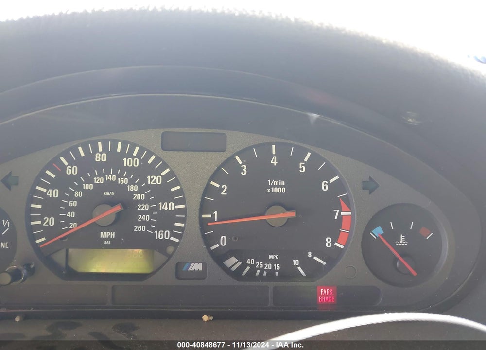 1998 BMW M3 VIN: WBSCD0320WEE12845