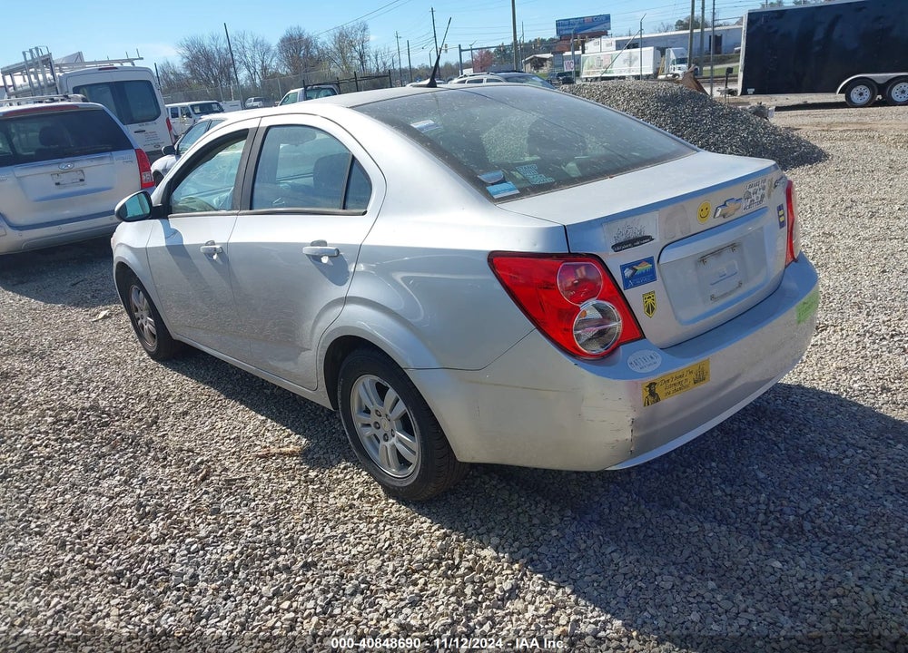 2012 CHEVROLET SONIC 2LS VIN: 1G1JA5SH8C4120734