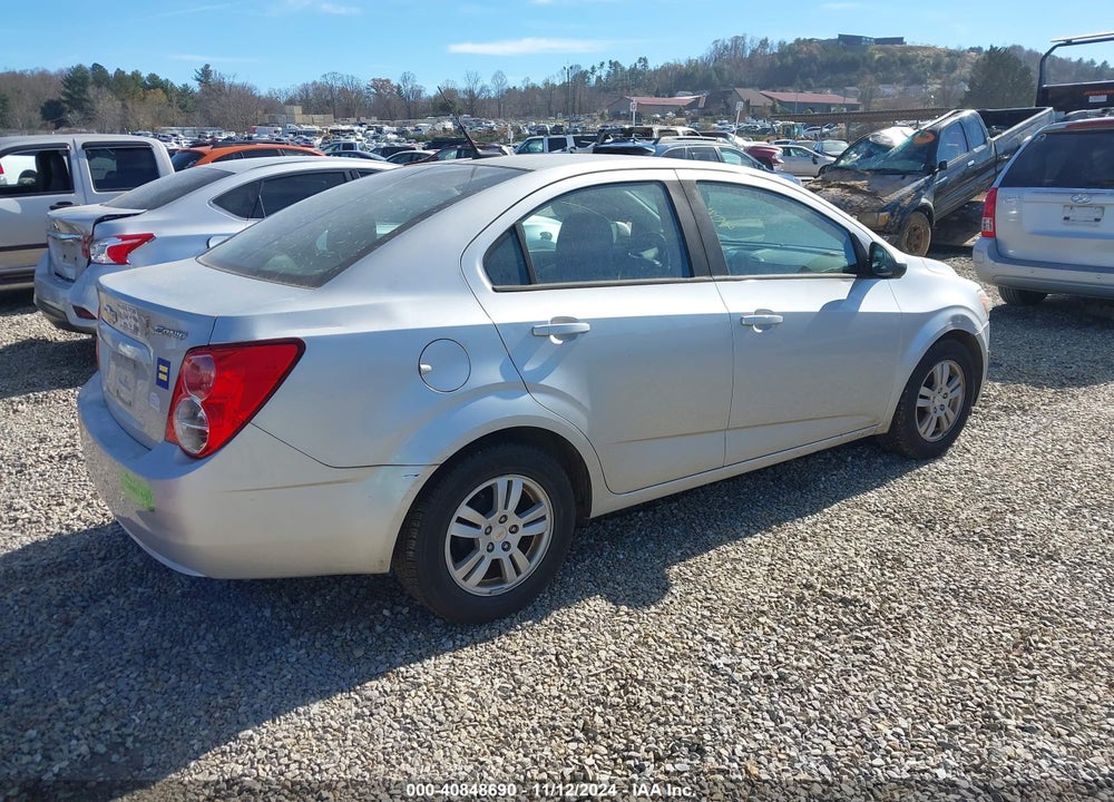 2012 CHEVROLET SONIC 2LS VIN: 1G1JA5SH8C4120734