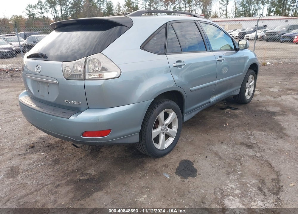 2004 LEXUS RX 330 BASE (A5) VIN: JTJHA31UX40016731