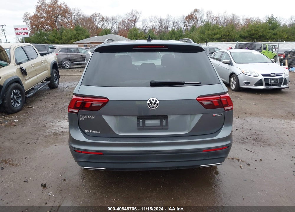 2019 VOLKSWAGEN TIGUAN 2.0T SE/2.0T SEL/2.0T SEL R-LINE/2.0T SEL R-LINE BLACK VIN: 3VV2B7AX6KM080607