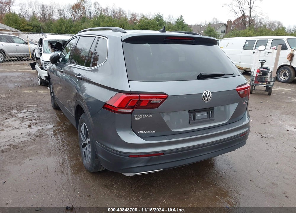 2019 VOLKSWAGEN TIGUAN 2.0T SE/2.0T SEL/2.0T SEL R-LINE/2.0T SEL R-LINE BLACK VIN: 3VV2B7AX6KM080607