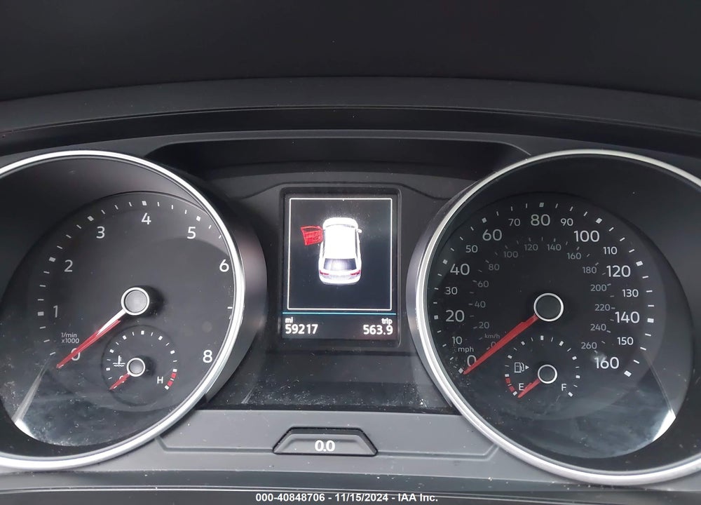 2019 VOLKSWAGEN TIGUAN 2.0T SE/2.0T SEL/2.0T SEL R-LINE/2.0T SEL R-LINE BLACK VIN: 3VV2B7AX6KM080607