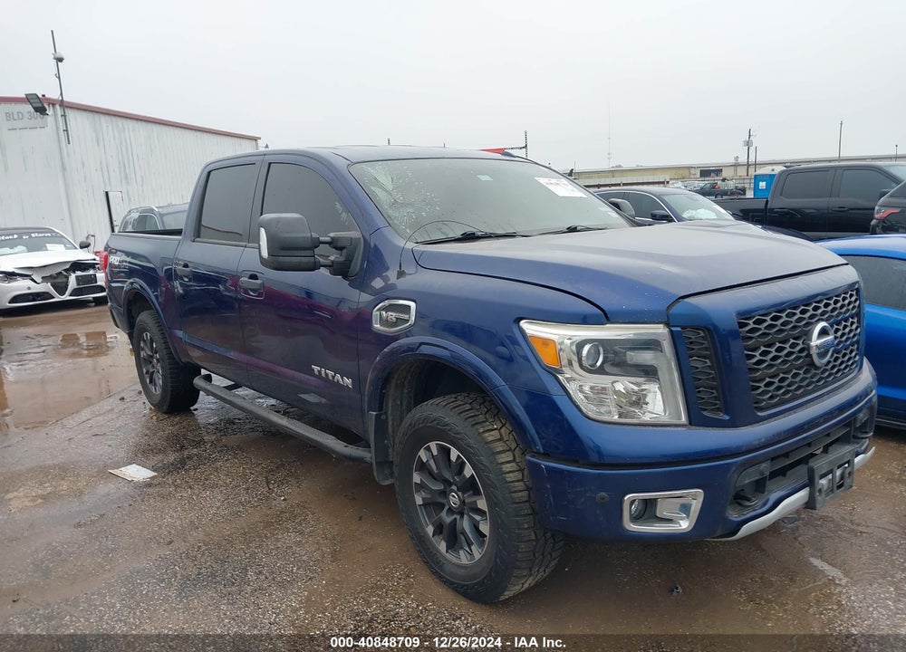 2017 NISSAN TITAN PRO-4X VIN: 1N6AA1E52HN562196