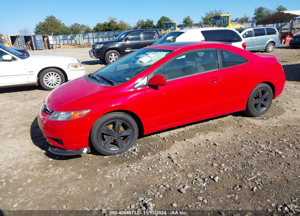 2006 HONDA CIVIC EX VIN: 2HGFG12886H580392