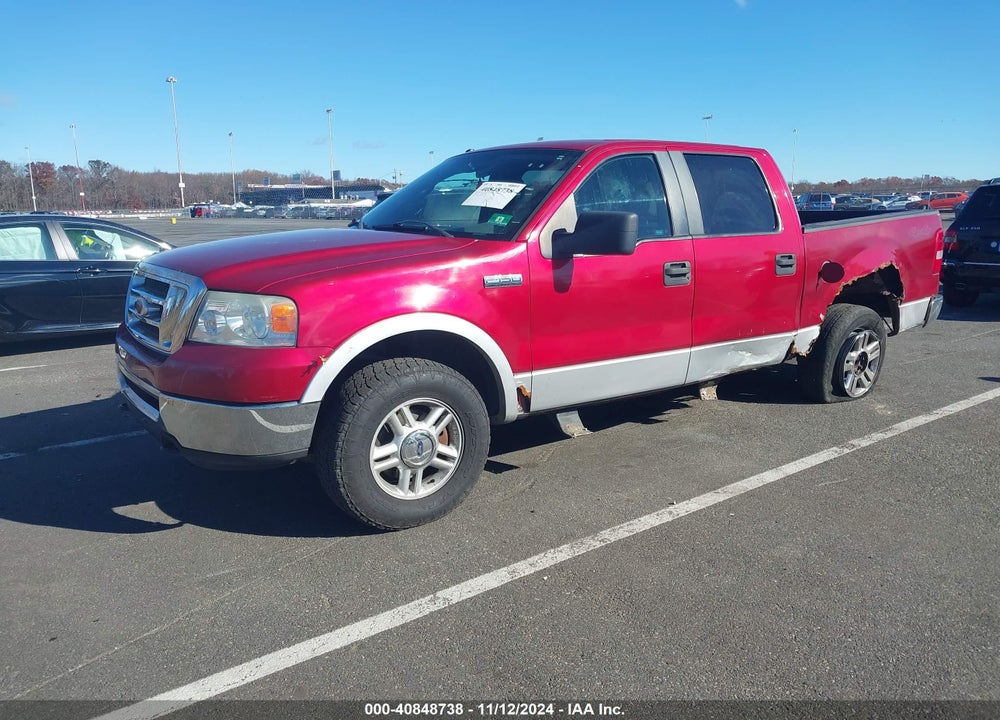 2008 FORD F-150 60TH ANNIVERSARY/FX4/KING RANCH/LARIAT/LIMITED/XLT VIN: 1FTPW14588FB66381