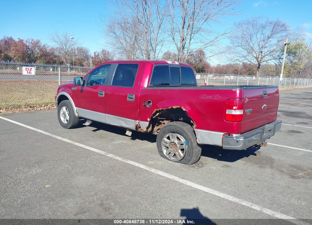 2008 FORD F-150 60TH ANNIVERSARY/FX4/KING RANCH/LARIAT/LIMITED/XLT VIN: 1FTPW14588FB66381