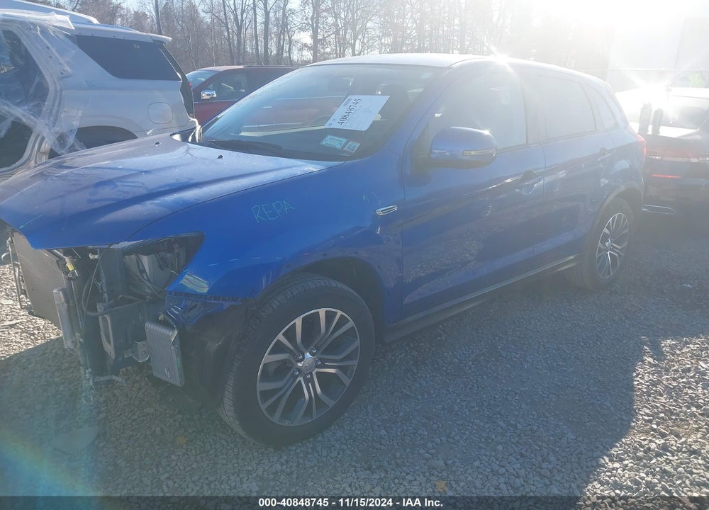 2019 MITSUBISHI OUTLANDER SPORT 2.0 ES VIN: JA4AP3AUXKU033693