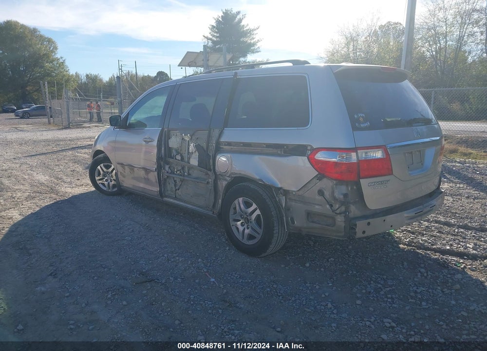 2007 HONDA ODYSSEY TOURING VIN: 5FNRL38887B045094