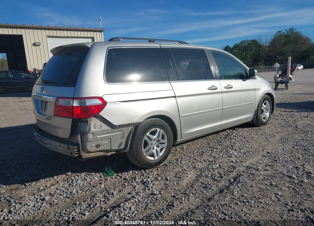 2007 HONDA ODYSSEY TOURING VIN: 5FNRL38887B045094