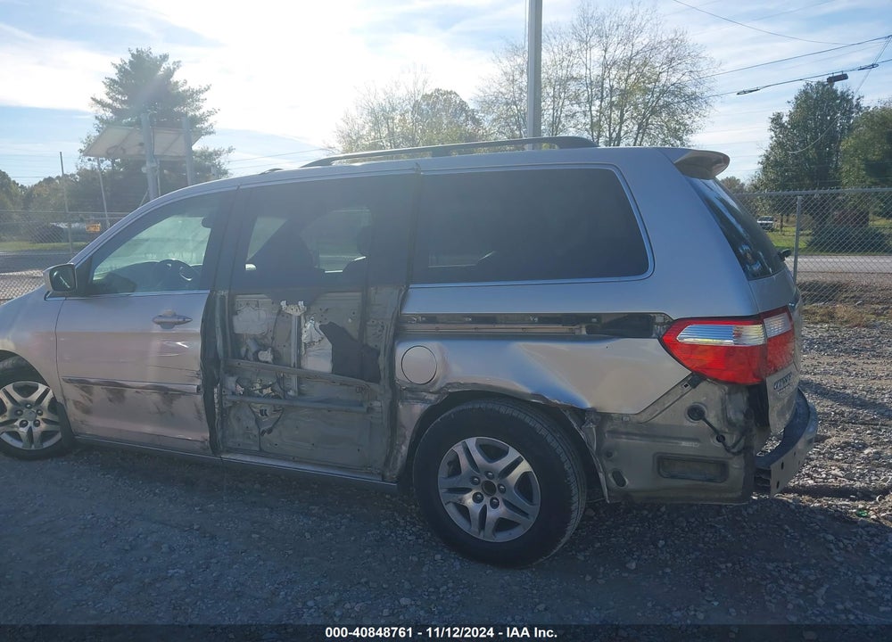 2007 HONDA ODYSSEY TOURING VIN: 5FNRL38887B045094