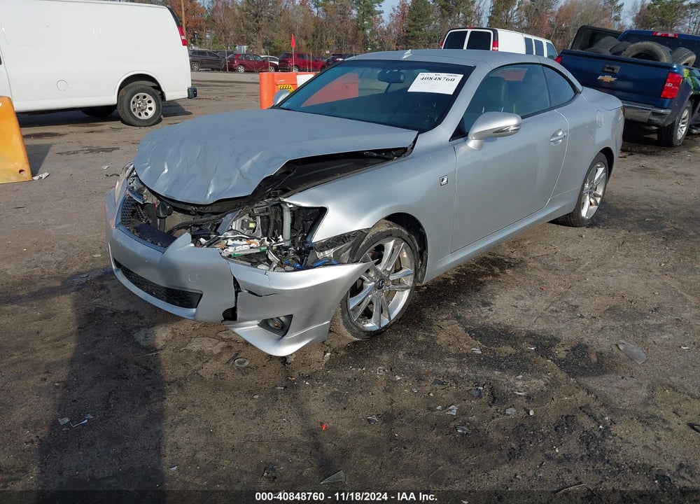 2014 LEXUS IS 250C VIN: JTHFF2C26E2529755