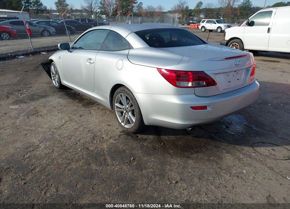 2014 LEXUS IS 250C VIN: JTHFF2C26E2529755