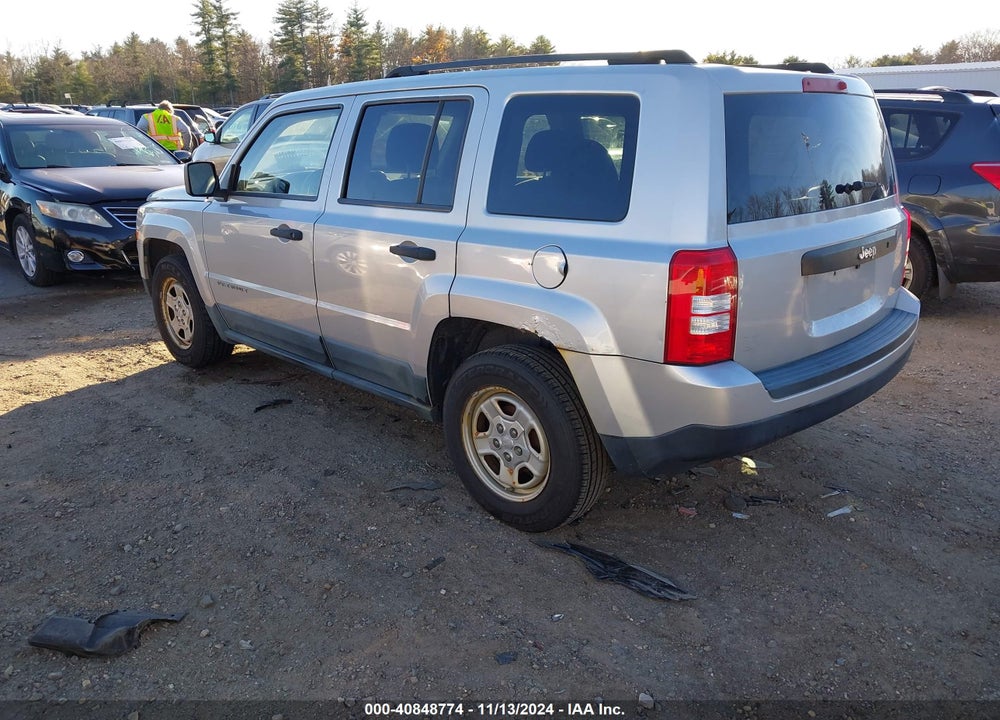 2011 JEEP PATRIOT SPORT VIN: 1J4NT1GA0BD122865