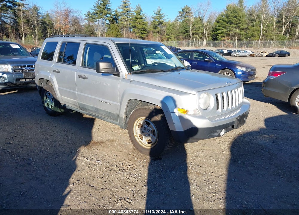 2011 JEEP PATRIOT SPORT VIN: 1J4NT1GA0BD122865