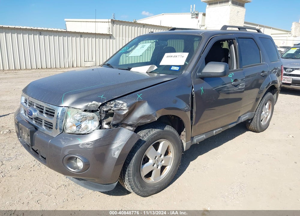 2012 FORD ESCAPE XLT VIN: 1FMCU0DG5CKA99007